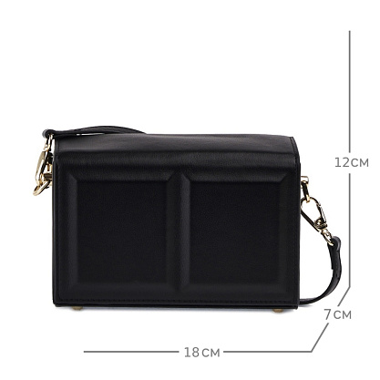 JS-JO460-04 черная сумка женская (кожа) Jane's Story