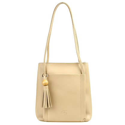 OBI-7070-61 бежевая сумка женская Jane's Story