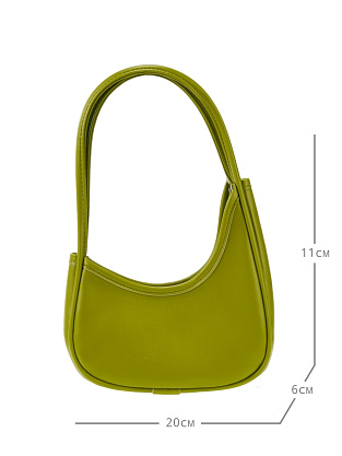 JS-2628-65 зеленая сумка женская Jane's Story