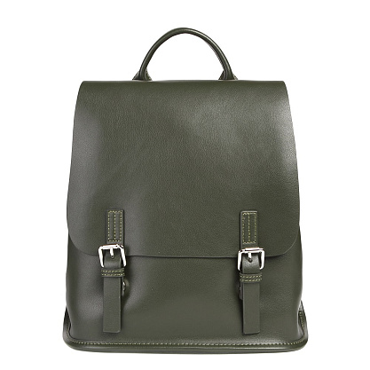 XX-8143-65 зеленый рюкзак женский (кожа) Jane's Story