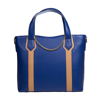 HE-3006-82 синяя сумка женская (кожа) Jane's Story