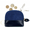 940-60 синий кошелек-монетница (кожа) Fancy's bag