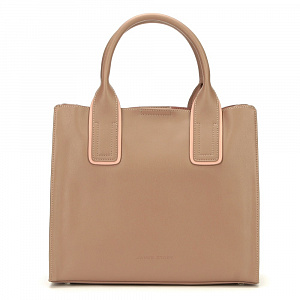Женская сумка-тоут коричневая TH-0057-09 натуральная кожа