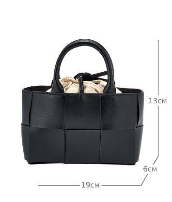 JS-2035-04 черная сумка женская Jane's Story