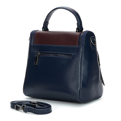 XLJ-909-60 синяя сумка женская (кожа) Jane's Story