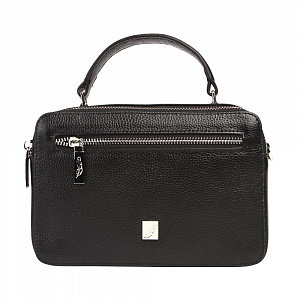 Женская сумка классическая черная ST-16E772-04 натуральная кожа