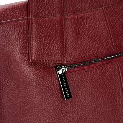 XF-2990-03 бургунди сумка женская (кожа) Jane's Story