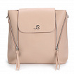 HBG-8990-61 бежевая сумка-рюкзак женская (кожа) Jane's Story