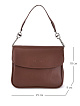 JS-180161-09 коричневая сумка женская (кожа) Jane's Story