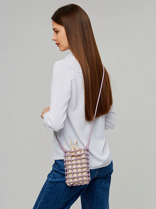 JS-5570-74 фиолетовая сумка женская Jane's Story