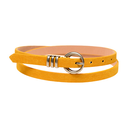 FB-1223-67 желтый ремень (кожа) Fancy's bag