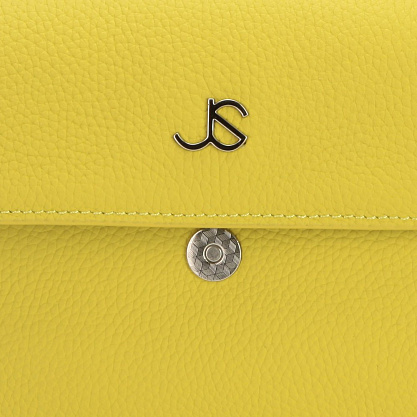 RA-80617-67 желтая сумка женская (кожа) Jane's Story