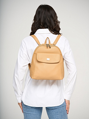 GYX-9030-61 бежевый рюкзак женский Jane's Story