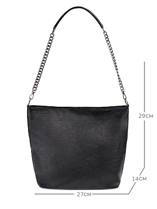 JS-8168-04 черная сумка женская Jane's Story