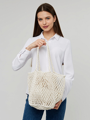 JS-873-62 белая сумка женская Jane's Story