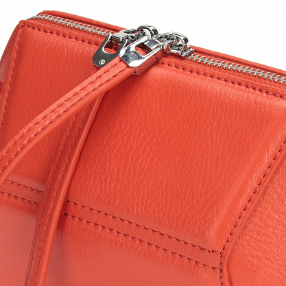 AJ-9501-58 оранжевая сумка женская (кожа) Jane's Story