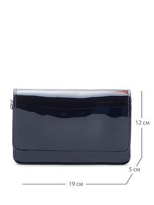 JD-8009-60 синяя сумка женская (кожа) Jane's Story