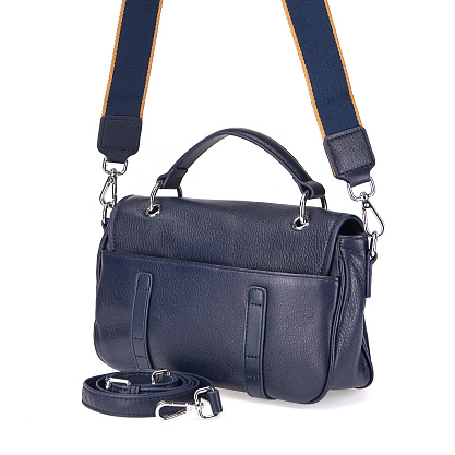 JS-1931-79-60 синяя сумка женская (кожа) Jane's Story