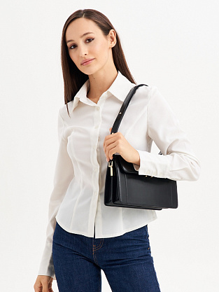 JS-9993-04 черная сумка женская (кожа) Jane's Story