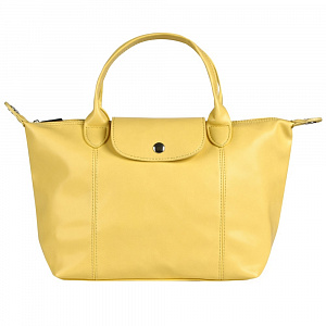 Женская сумка-шоппер  желтая KT-704-67