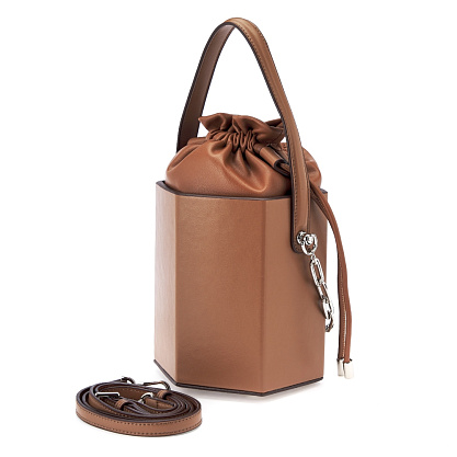 JS-JO480-61 бежевая сумка женская (кожа) Jane's Story