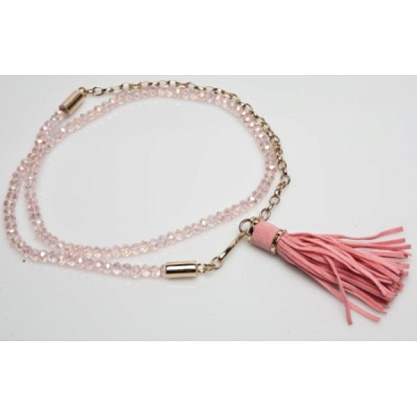 FB-1106L-63 розовый ремень Fancy's bag