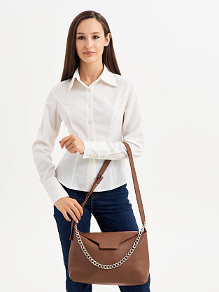 JS-1003-09 коричневая сумка женская Jane's Story