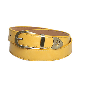 Женский ремень желтый FB-1208-67