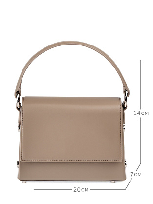 JS-JO465-61 бежевая сумка женская (кожа) Jane's Story