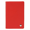 K-LG-P193-12 красная обложка для паспорта (кожа) Jane's Story