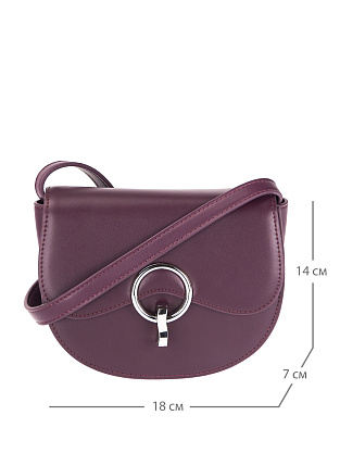 JS-L96542-03 бургунди сумка женская (кожа) Jane's Story