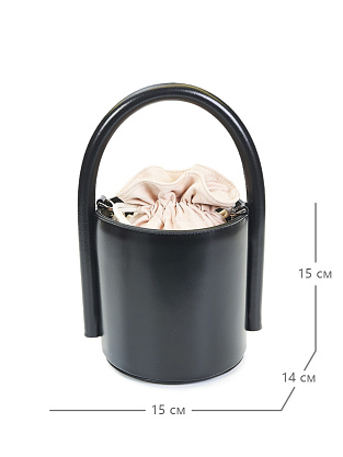 JS-408-04 черная сумка женская (кожа) Jane's Story