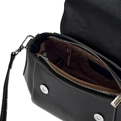 JS-1802-04 черная сумка женская (кожа) Jane's Story