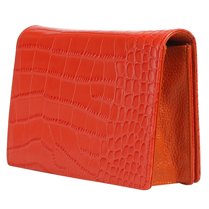 K-C-304-58 оранжевая сумка женская (кожа) Jane's Story