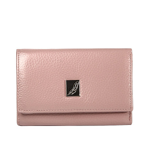 Женский кошелек розовый XH-6622-85 натуральная кожа