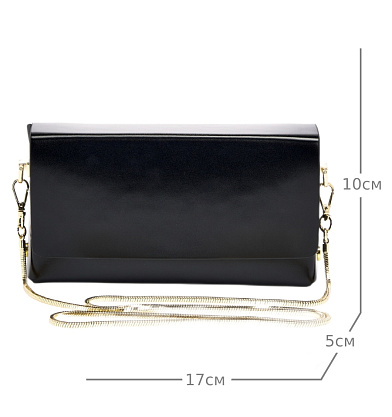 JS-9998-04 черная сумка женская (кожа) Jane's Story