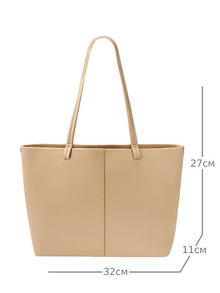 JS-KS-9759-61 бежевая сумка женская (кожа) Jane's Story