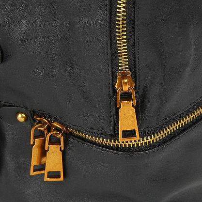 JGF-8626-04 черный рюкзак женский (кожа) Jane's Story