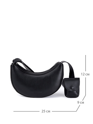 JS-96568-04 черная сумка женская (кожа) Jane's Story