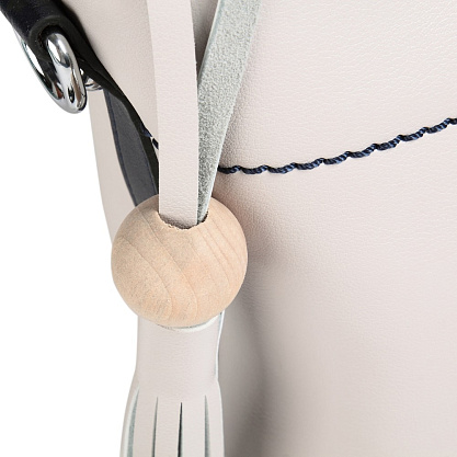 YY-8621-62_60 белая сумка женская (кожа) Jane's Story