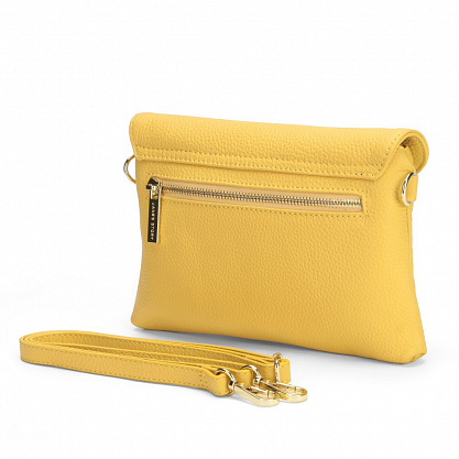 XL-381-67 желтая сумка женская (кожа) Jane's Story