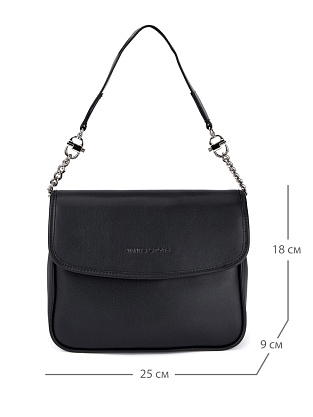 JS-180161-04 черная сумка женская (кожа) Jane's Story