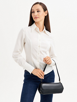 JS-9617-04 черная сумка женская (кожа) Jane's Story