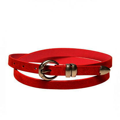 FB-1218-12 красный ремень (кожа) Fancy's bag