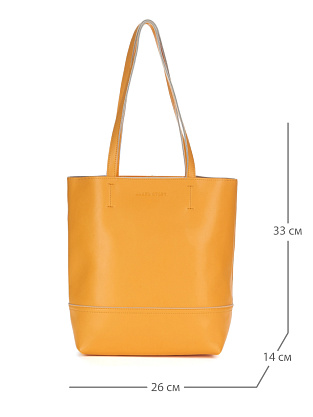 WW-6163-67 желтая сумка женская (кожа) Jane's Story