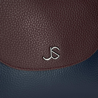 XLJ-909-60 синяя сумка женская (кожа) Jane's Story