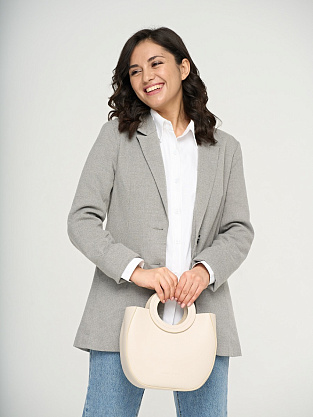 JS-180109-76 слоновая кость сумка женская (кожа) Jane's Story