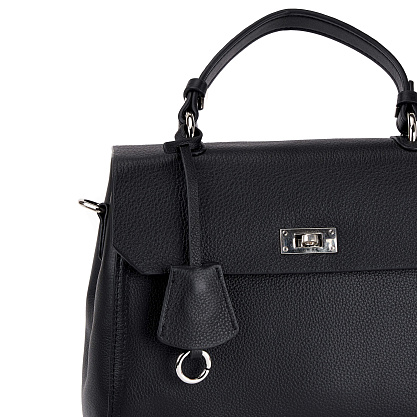 JS-7611-04 черная сумка женская (кожа) Jane's Story