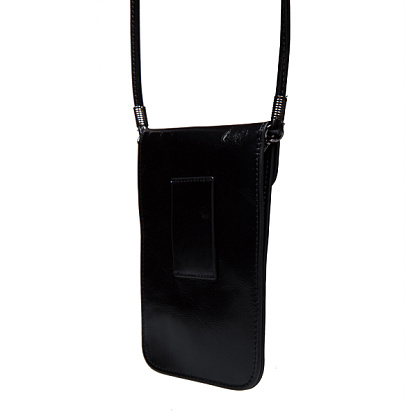 D166-04 черная сумка женская (кожа) Jane's Story