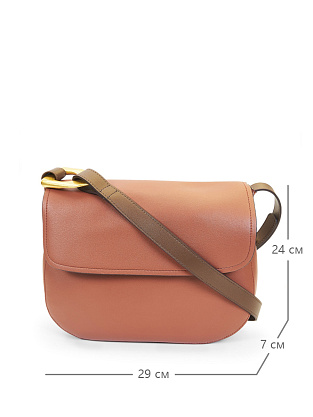 JS-9021-74 коричневая сумка женская (кожа) Jane's Story